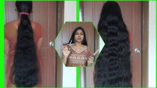 How to cut Hair @Home || My Straight Haircut || Revathi