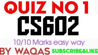 CS602 Quiz 1 Fall 2021|Cs602 quiz 1|Cs602 Quiz solved|cs602 quiz|cs602 solved quiz