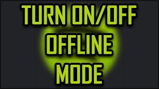 SPOTIFY - HOW TO TURN OFF / ON OFFLINE MODE (GO ONLINE) [2022]