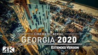 【4K】Drone Footage | The Beauty of Georgia in 15 Minutes 2019 | Cinematic Aerial Tbilisi Batumi Cauc.