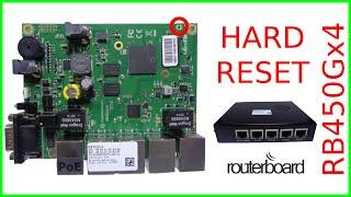 Hard Reset Mikrotik Router  |  RB450Gx4  |  Winbox