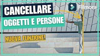 Come Cancellare Oggetti e Persone da un Video | Wondershare Filmora