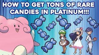 How to Get Unlimited Rare Candies in Pokemon Platinum LEGIT!!!