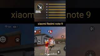 xiaomi Redmi note 9 headshot sensitivity settings for Free Fire #shorts #viral #free_fire_shorts