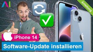 iPhone 14 - Software-Update / Software aktualisieren  •  • 1️⃣4️⃣ •  • Anleitung | Tutorial