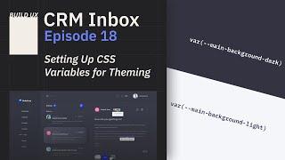 Setting Up CSS Variables for Theming | How to Build an Inbox UI Ep. 18