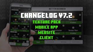 Better Bedrock Changelog v7.2 #1 | Client release on windows! | New Texture Pack version | Showcase