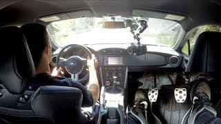 Driving the Subaru BRZ (With Foot Pedal POV)