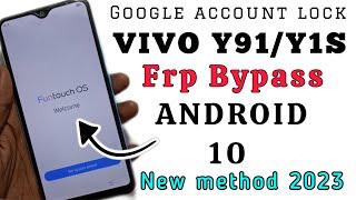 VIVO Y91 | VIVO Y1S | Frp Bypass | Android 10 | Without Pc | Google account lock | New method | 2023