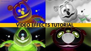 (VIDEO TUTORIAL) 1 MILLION MULTILANGUAGE Gummy Bear Gummibär Song | COOL Visual Audio Effects EDIT