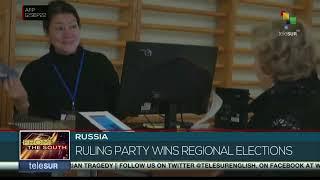 Vladimir Putin's party United Russia wins regional elections