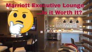 Marriott Executive Lounge Worth It?  Minneapolis/MOA