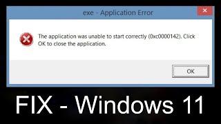 FIX GTA 5 Error The Application Was Unable To Start Correctly (0xc000009a)(0xc0000142) On Windows 11