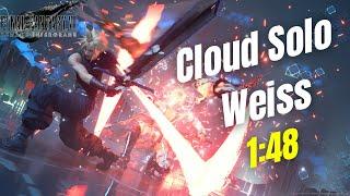 Cloud destroying Weiss the Immaculate (No Healing) | Final Fantasy VII Remake