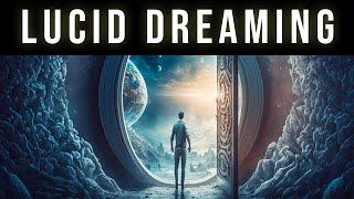 Enter The Dream Realm | Lucid Dreaming Black Screen Sleep Music To Induce Lucid Dreams Tonight