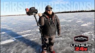 NEW StrikeMaster Lithium 24v ice auger ( first impressions)