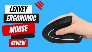 Lekvey Ergonomic Mouse, Vertical Wireless Mouse - Rechargeable 2.4GHz Optical Vertical Mice Review