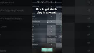 How to get stable ping in valorant? Watch this!