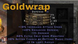 D2R Unique Items - Goldwrap (Heavy Belt)