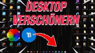 Desktop verschönern - Taskleiste transparent & zentriert + animierter Hintergrund | Tutorial Ecke