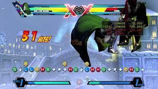 [UMVC3] Dr. Doom Max Damage Combo (Solo/0 Bar Start)