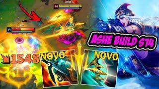 A ASHE ADC DA SEASON 14 É EXTREMAMENTE FORTE COM ESSE ITEM NOVO !! - LEAGUE OF LEGENDS