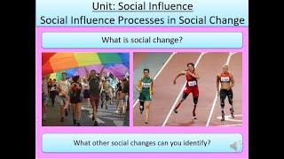 10 Revision Video for Social influence processes in social change for AS level Psychology Exams 2022
