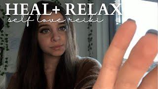 HEALING SELF LOVE REIKI  | relaxation, energy plucking, visual asmr