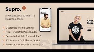 How to install Supro theme on Magento 2.3.4