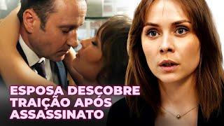 ESPOSA DESCOBRE TRAIÇÃO APÓS ASSASSINATO | MENTIRAS OCULTAS | Drama - filmes e séries