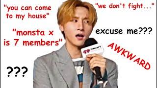 MONSTA X'S MOST AWKWARD INTERVIEW YET