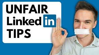 10 Unfair Tips for LinkedIn Profile Success for Sales in 2024