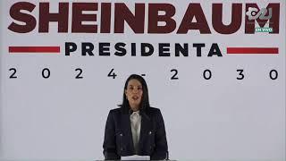 Sigue la conferencia de prensa de la presidenta electa Claudia Sheinbaum | 18 julio de 2024