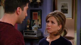 FRIENDS | Ross and Rachel - "YOU'RE OVER ME" Ross hears Rachel's voicemail confessing her #011