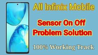Infinix All Mobile  Sensor Problem Solution Infinix Hot 11 Ply X688B