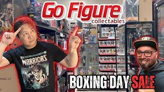 Boxing Day Shopping at GO FIGURE COLLECTABLES