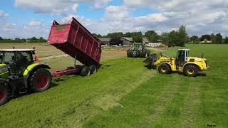 Mit liv med landbrugsmaskiner S3:E23 Trykker græs i markstak. Og læsser møg til Biogas.