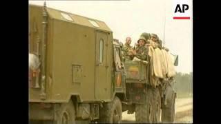 Chechnya - Russian troops pull out of Grozny