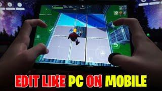 How to Edit like a PC Player on MOBILE (crosshair editing)