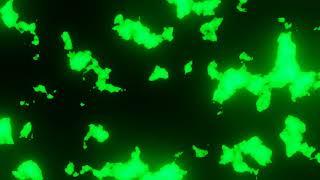 Abstract Green Background - Neon Green Screen 4k - Satisfying Video Abstract - Toxic Green Animation
