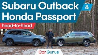 2024 Subaru Outback vs 2024 Honda Passport