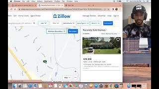 How to find the ARV on Zillow, find Comps, make an offer price, and what filters to use on Zillow