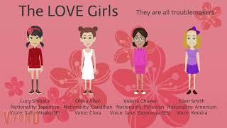 New characters - The LOVE Girls (For @brianlego98gaming and @YoshiIguana698)