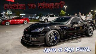 Blower C6s vs 1000hp Hellcats vs 1100 Twin Turbo CTSV (Hard fought racing)