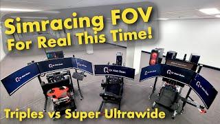 Not A Simulation! Ultrawide vs. Triple Monitors for Simracing compared again