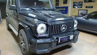 Mercedes G. Гелик должен иметь достойный свет. Замена линз.