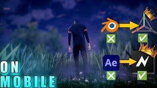 I created 3d Animation Using vfx in mobile | prisma 3d | node video editor | 3d vfx