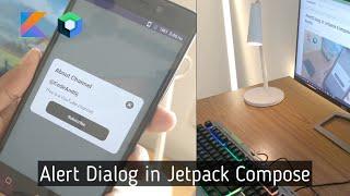 Alert Dialog in Jetpack Compose | Android Studio