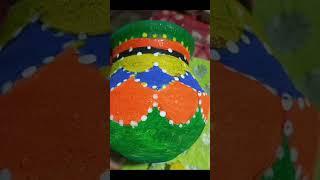 easy pot painting###colouring#art##decoration#making design ##