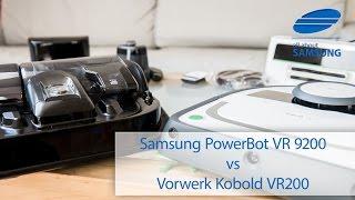 Samsung PowerBot VR9200 vs Vorwerk Kobold VR200 Saugroboter Test